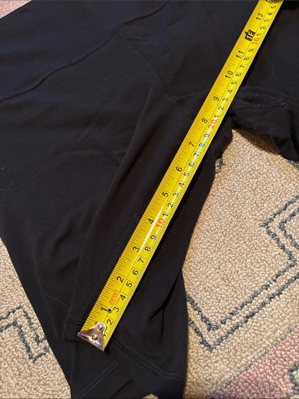 High-Waist Black Women's Bike Shorts